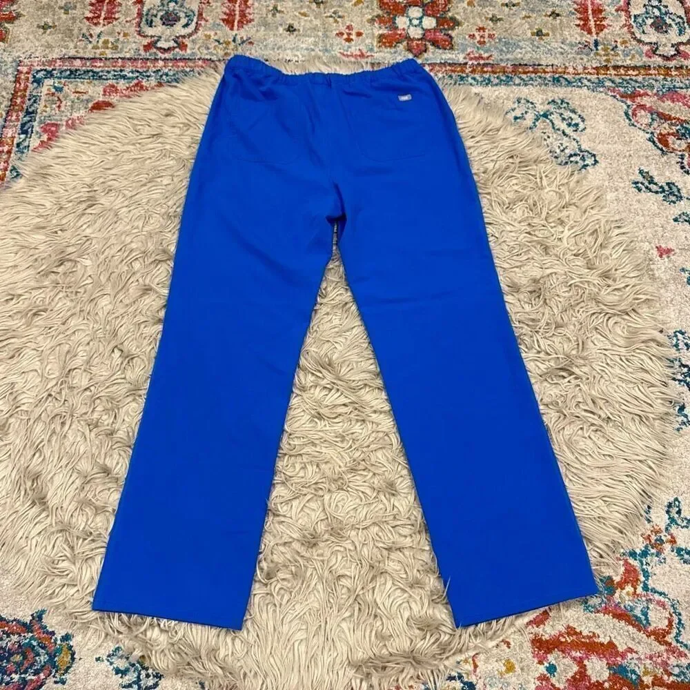Figs scrub pants size large blue 1657